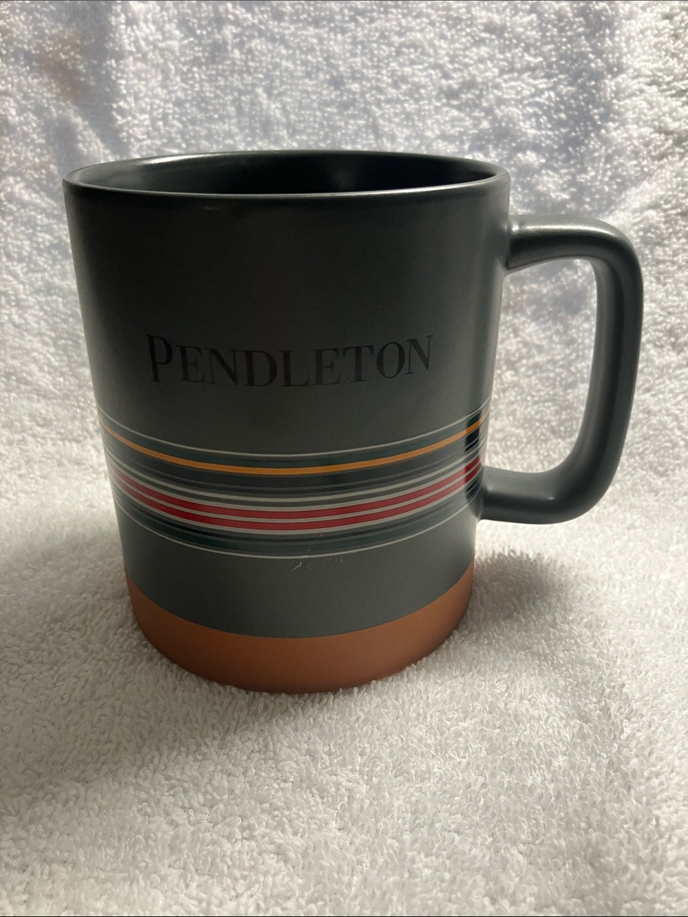 Gray Pendleton Oversized 18 oz Mug